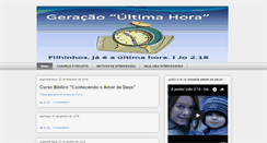 Desktop Screenshot of geracaoultimahora.blogspot.com