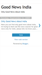 Mobile Screenshot of indiagoodnews.blogspot.com
