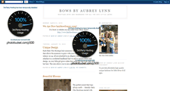 Desktop Screenshot of bowsbyaubreylynn.blogspot.com