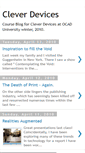 Mobile Screenshot of cleverdevices.blogspot.com