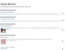 Tablet Screenshot of cleverdevices.blogspot.com
