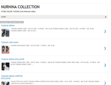 Tablet Screenshot of nurnina-collection.blogspot.com