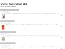 Tablet Screenshot of chattermattersbookclub.blogspot.com