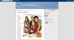 Desktop Screenshot of academia-contaduria.blogspot.com