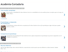 Tablet Screenshot of academia-contaduria.blogspot.com