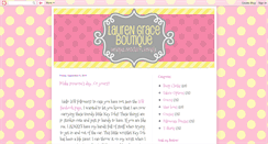 Desktop Screenshot of laurengraceboutique.blogspot.com