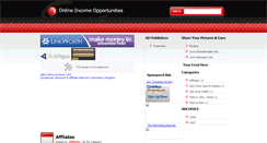 Desktop Screenshot of onlineincome4bd.blogspot.com