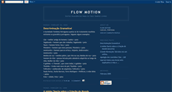 Desktop Screenshot of flow-motion.blogspot.com