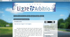 Desktop Screenshot of jovenslivrearbitrio.blogspot.com