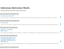 Tablet Screenshot of motivation-word.blogspot.com