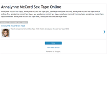 Tablet Screenshot of annalynnemccordsextapenzfq.blogspot.com