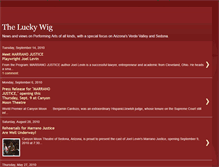 Tablet Screenshot of luckywig.blogspot.com