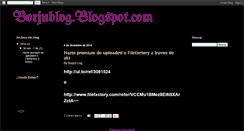 Desktop Screenshot of borjublog.blogspot.com
