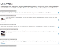 Tablet Screenshot of librarywalls.blogspot.com