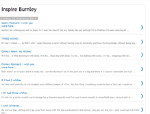 Tablet Screenshot of inspireburnley.blogspot.com