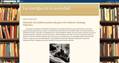 Desktop Screenshot of laenergiaenlasociedad.blogspot.com