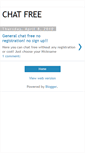 Mobile Screenshot of chatnowfree.blogspot.com