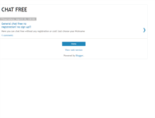 Tablet Screenshot of chatnowfree.blogspot.com