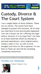 Mobile Screenshot of mycustodyanddivorce.blogspot.com