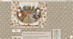 Desktop Screenshot of cucharillasymas.blogspot.com