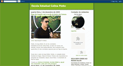 Desktop Screenshot of escolaestadualcelinapinho.blogspot.com