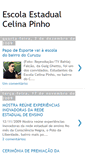 Mobile Screenshot of escolaestadualcelinapinho.blogspot.com