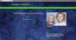 Desktop Screenshot of familjen-isaksson.blogspot.com