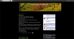 Desktop Screenshot of naturacosmocity.blogspot.com
