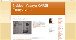 Desktop Screenshot of nukleeryasayakarsiyuruyorum.blogspot.com