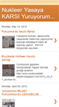 Mobile Screenshot of nukleeryasayakarsiyuruyorum.blogspot.com