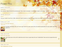 Tablet Screenshot of flowerpico.blogspot.com