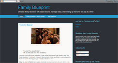 Desktop Screenshot of familyblueprint.blogspot.com