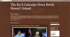 Desktop Screenshot of kaunewsbriefs.blogspot.com