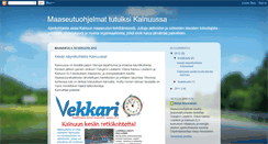 Desktop Screenshot of maaseututiedotus.blogspot.com