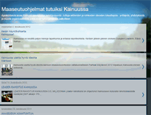 Tablet Screenshot of maaseututiedotus.blogspot.com