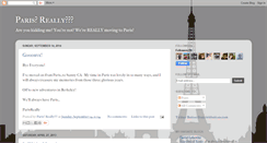 Desktop Screenshot of parisreally.blogspot.com