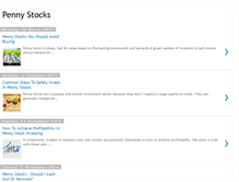 Tablet Screenshot of pennystocks02.blogspot.com