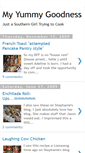 Mobile Screenshot of myyummygoodness.blogspot.com