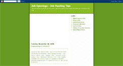 Desktop Screenshot of jobs-4u.blogspot.com