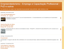 Tablet Screenshot of empregoecapacitacaoprofissional.blogspot.com