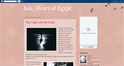 Desktop Screenshot of isisheartofegypt.blogspot.com