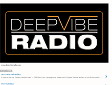 Tablet Screenshot of deepviberadio.blogspot.com