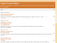 Tablet Screenshot of currentnewstrend.blogspot.com