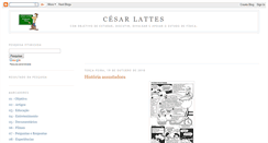 Desktop Screenshot of cesarlattes.blogspot.com