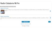 Tablet Screenshot of cidadania98fm.blogspot.com