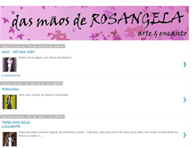 Tablet Screenshot of novidadesdarosangela.blogspot.com