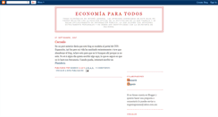 Desktop Screenshot of economia-mexico.blogspot.com