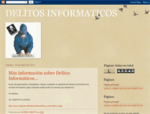 Tablet Screenshot of delitosinformaticoscipa.blogspot.com