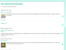 Tablet Screenshot of oliverblessings.blogspot.com