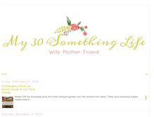 Tablet Screenshot of my30somethinglifewifemotherandfriend.blogspot.com